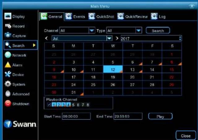 SWANN SWNVK-874504 - Main Menu - 2