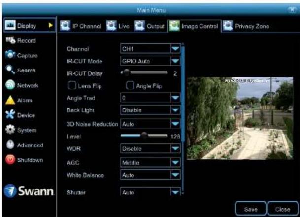 SWANN SWNVK-874504 - Display: Image Control - 1