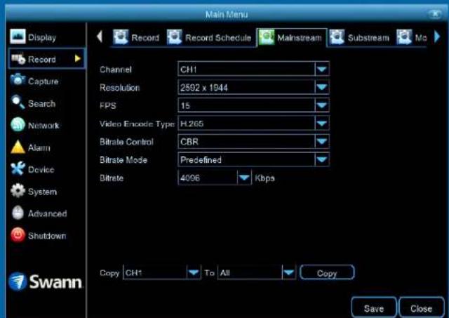 SWANN SWNVK-874504 - Camera Configuration - 2