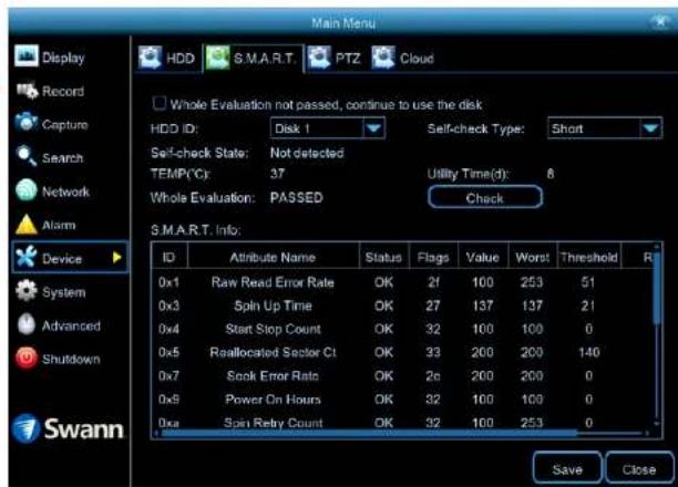SWANN SWNVK-874504 - Device: S.M.A.R.T. (8 channel model) - 1