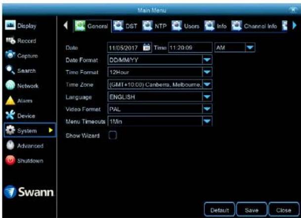 SWANN SWNVK-874504 - System: General - 1