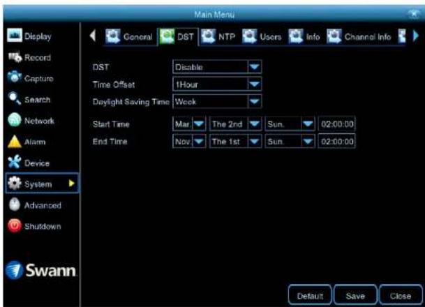 SWANN SWNVK-874504 - System: DST - 1
