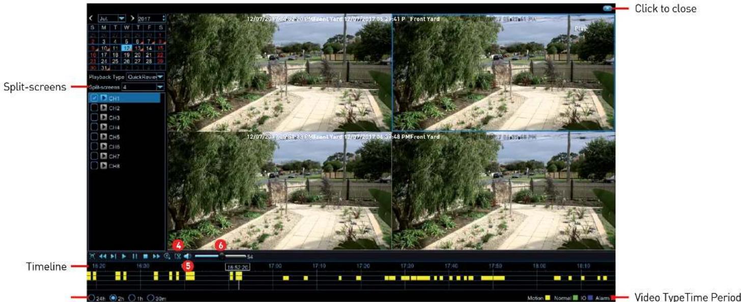 SWANN SWNVK-874504 - QuickReview Playback - 1