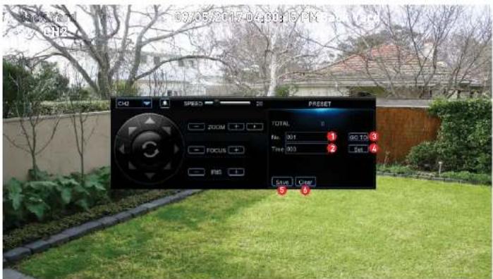 SWANN SWNVK-874504 - Creating a Preset - 1