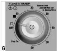 BLACK & DECKER TO1640B - It is not necessary to preheat the oven for toasting. - 1