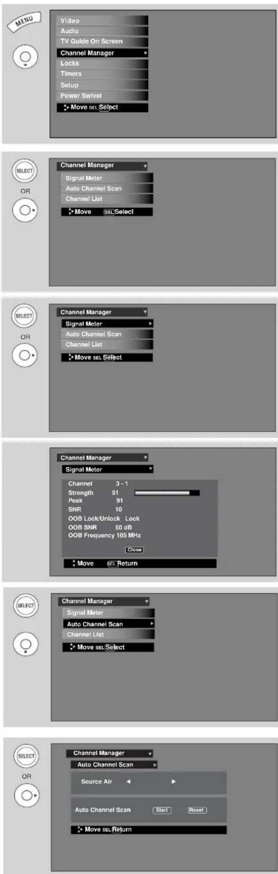 HITACHI P60X901 - Auto Channel Scan - 1