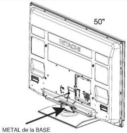 50" H13ACHI METAL de la BASE