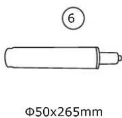 6 Φ50x265mm