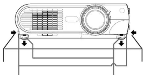 TOSHIBA TLP-MT7E - Projector placement angle adjustment - 1