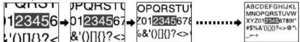 123456 '000?< → OPQRSTU 01234567 &')[]??<>