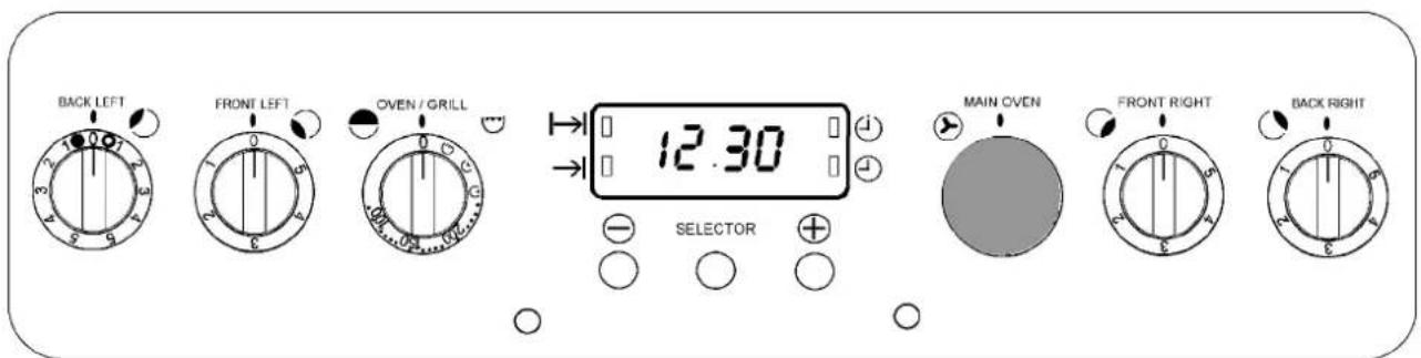 Tricity Bendix SE555BG - SELECTING DEFROST - 2