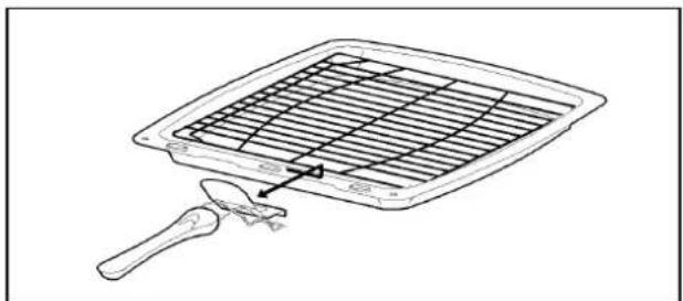 Tricity Bendix CSIE508X - THE GRILL PAN AND HANDLE - 3