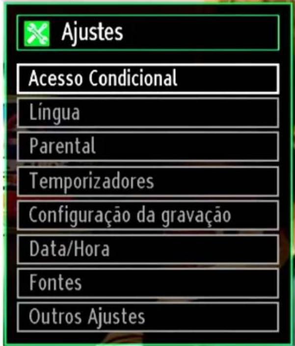 Sunstech 22LEDTALUS - Configurar os ajustes da TV - 1