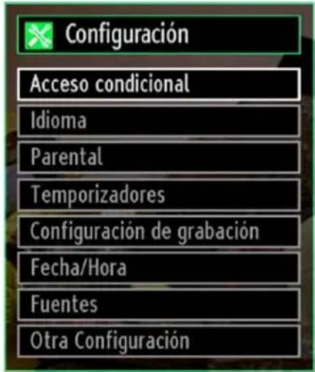 Sunstech 22LEDTALUS - Configuración de las Opciones del Televisor - 1