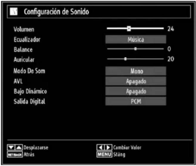 Sunstech 22LEDTALUS - Configuración de Opciones de Sonido - 1