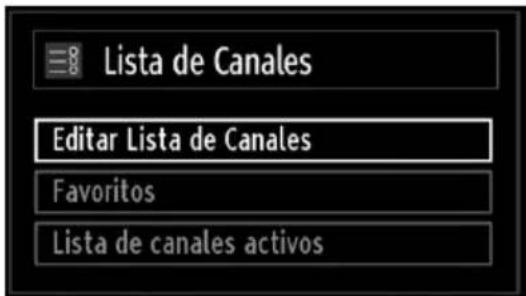 Sunstech 22LEDTALUS - Administración de Emisoras: Lista de Canales - 1
