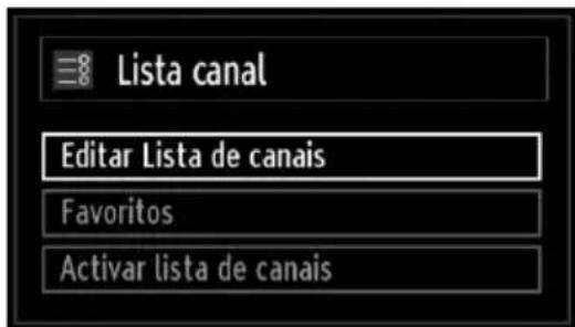 Sunstech 22LEDTALUS - Gerir os canais: Lista de canais - 1