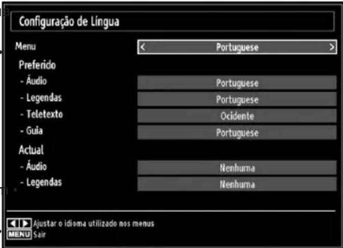Sunstech 22LEDTALUS - Configurar as preferências de idioma - 1