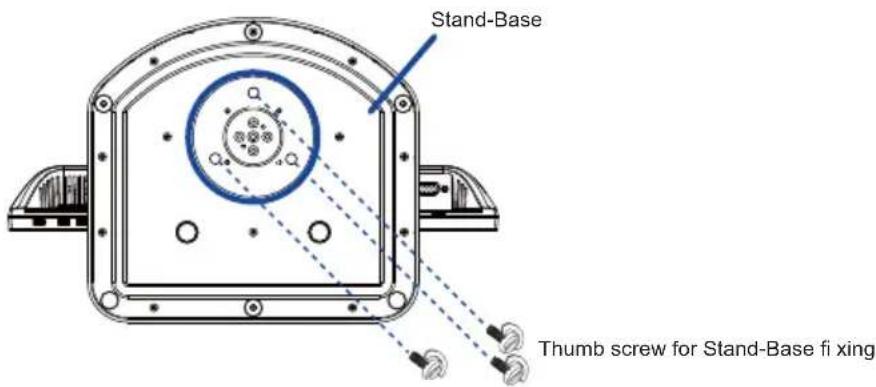 Stand-Base Thumb screw for Stand-Base fi xing