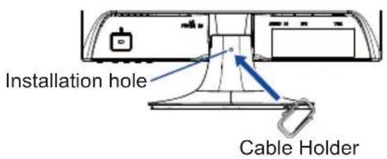 Installation hole Cable Holder