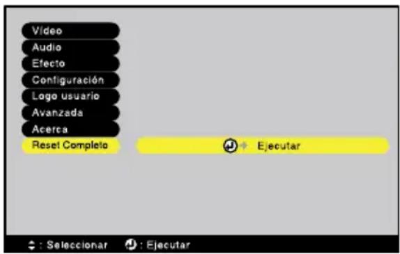 EPSON EMP-810 - Menú Reset Completo - 1