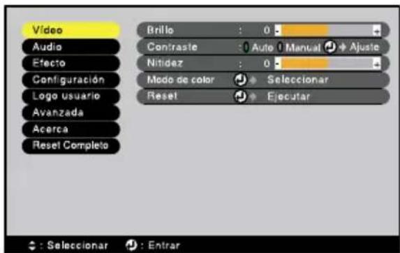 EPSON EMP-810 - Menú Vídeo - 2