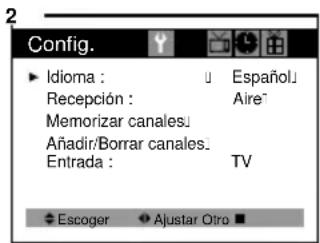 DAEWOO DTQ-20V5SCG - Agregado/Borrado de canales en la memoria - 2