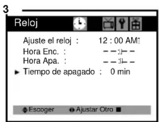 DAEWOO DTQ-20V5SCG - Ajuste del reloj - 3