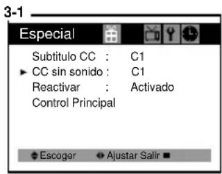 DAEWOO DTQ-20V5SCG - Desplegado de subtítulos ocultos en silencio - 3