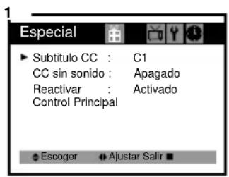 DAEWOO DTQ-20V5SCG - Desplegado de subtítulos ocultos en silencio - 1