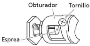Obturador Tornillo Esprea