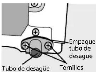Haceb Assento V05 115 BL - Instalación del tubo de desagüe - 2