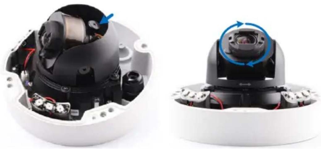 Geovision GV-MFD3401-2F - Secure the camera to the ceiling. - 5
