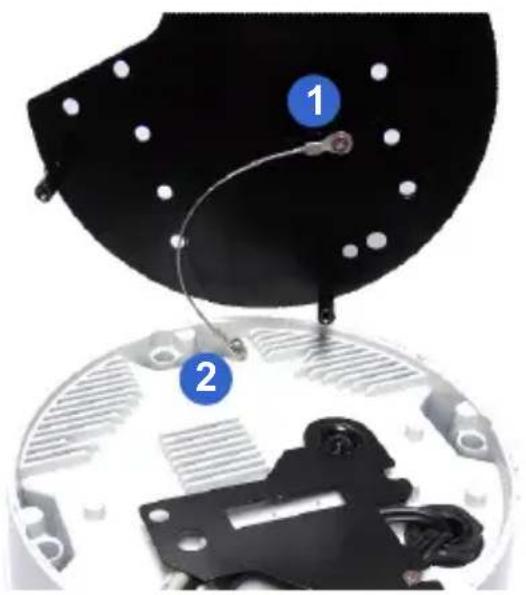 Geovision GV-MFD3401-2F - Secure the camera to the ceiling. - 1