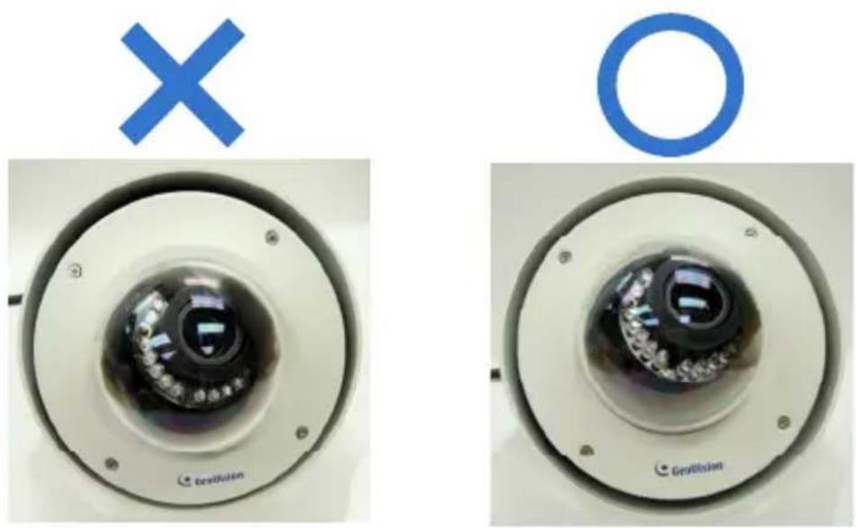 Geovision GV-MFD3401-2F - Note for Installing Camera Outdoor - 3