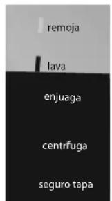 remoja lava enjuaga centrfuga seguro tapa