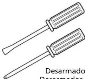 Desarmado Desarmador