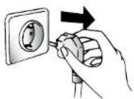 Otsein-Hoover LBOH 100 E6 - WARNING: DURING THE WASHING CYCLE, THE WATER CAN REACH A TEMPERATURE OF 90°C. - 1