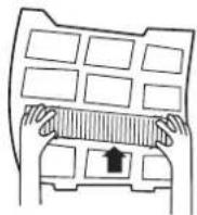 Mabe MMT24CDBSCAM8 - replacing the air purifying filter - 3