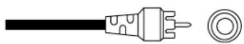 HITACHI 50FX20B - "F" Type 75-Ohm Coaxial Antenna Connector - 1