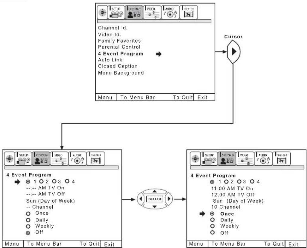 HITACHI 50FX20B - EVENT PROG. - 1