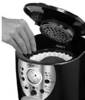 Mr. Coffee ISS12 - Adding Water and Ground Coffee - 1