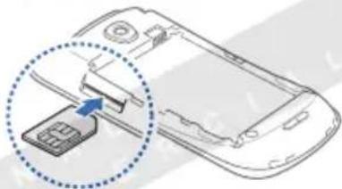 SAMSUNG Galaxy 3 - Instalación de la tarjeta SIM o USIM y la batería - 2