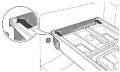 LG WM1873FDS - Cleaning the detergent dispenser drawer - 2