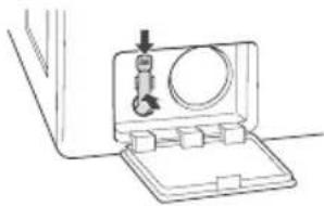 LG WM1873FDS - Cleaning the drain pump filter - 5