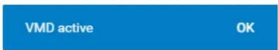 VMD active OK