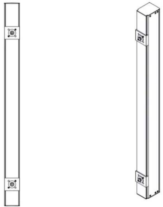 Raritan Dominion PX2-5198R - Mounting Zero U Models Using Button Mount - 1
