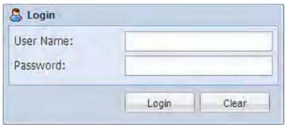 Login User Name: Password: Login Clear