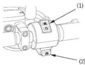 Honda Fury Profiler VT1300CX (2010) - Botón de arranque - 1