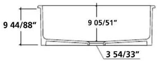 9 44/88" 9 05/51" 3 54/33"
